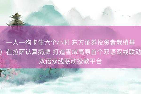 一人一狗卡住六个小时 东方证券投资者栽植基地(西藏)在拉萨认真揭牌 打造雪域高原首个双语双线联动投教平台